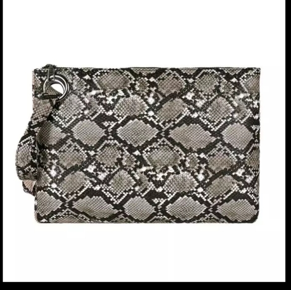 Independent Handbags - Snakeskin Clutch Purse